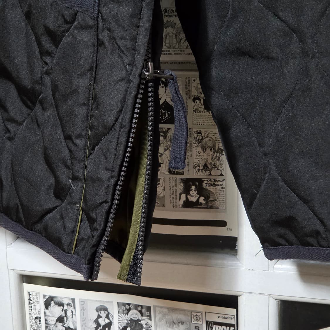 타이온 JPN 누빔 투웨이 경량 패딩 점퍼 상품이미지5