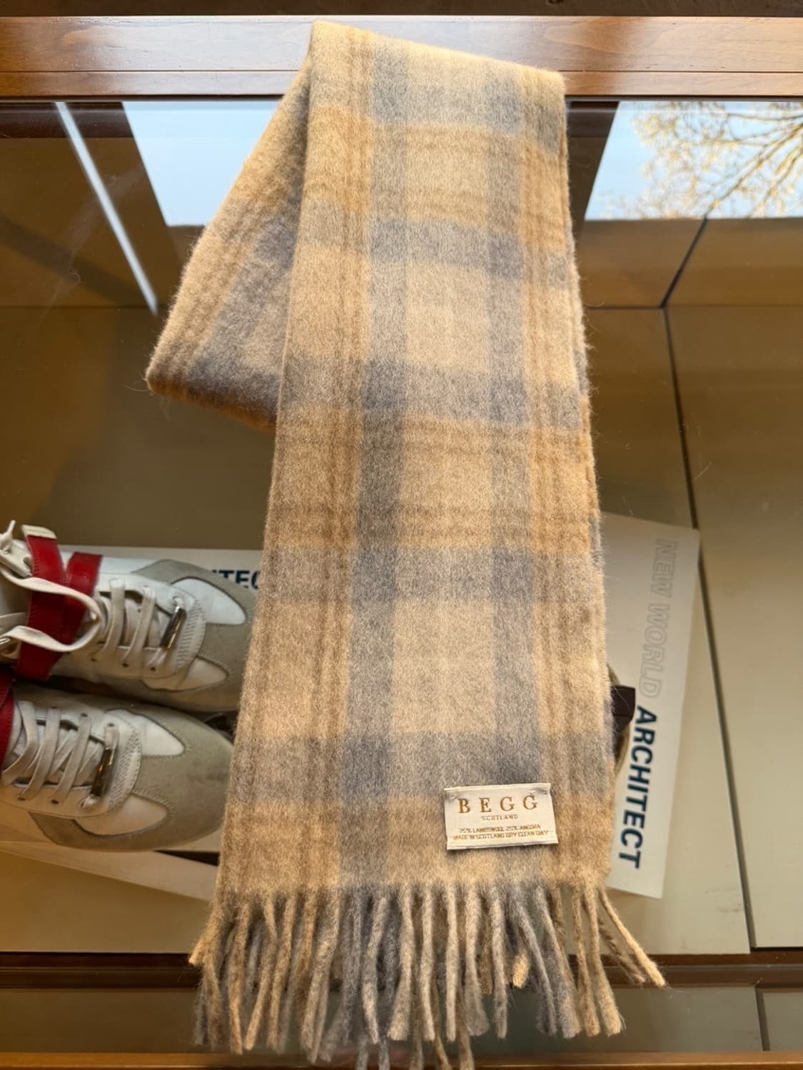 BEGG 앙고라 램스울 머플러 상품이미지9