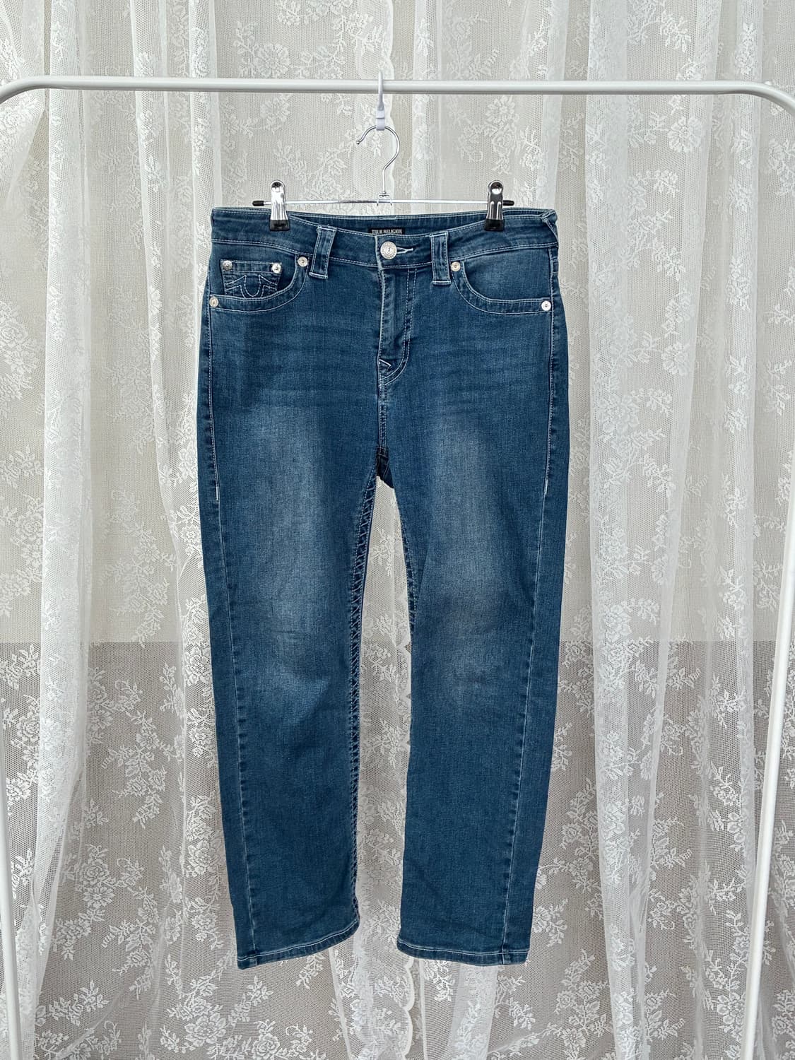 29) 트루릴리전 여성 데님 청바지 진청 상품이미지1