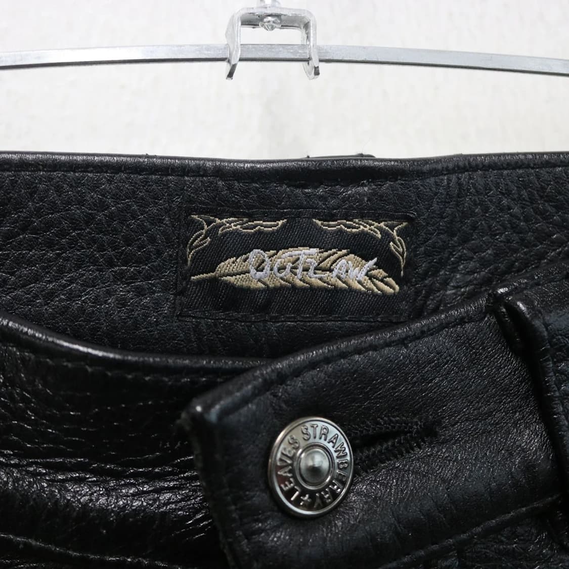 OCTLAW 블랙 소가죽 팬츠 61307 상품이미지10