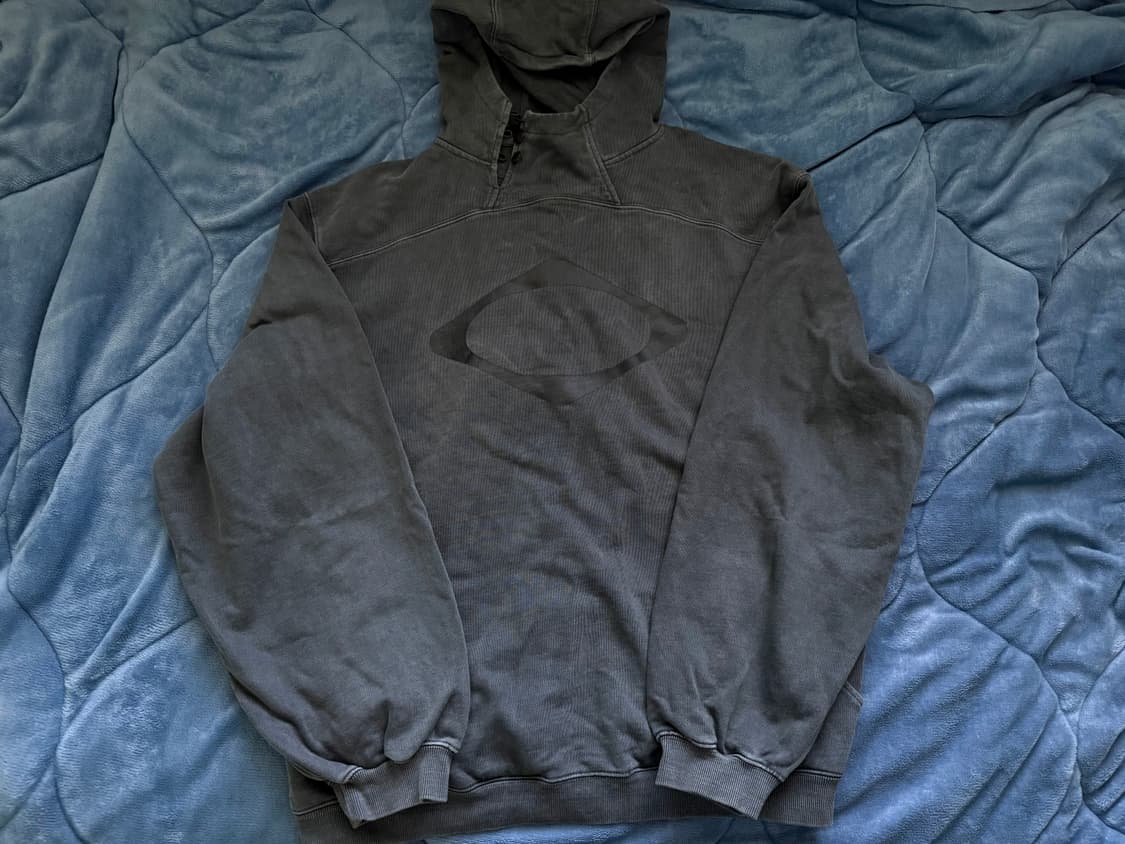 미스치프 롬버스 후드 챠콜 L 상품이미지2