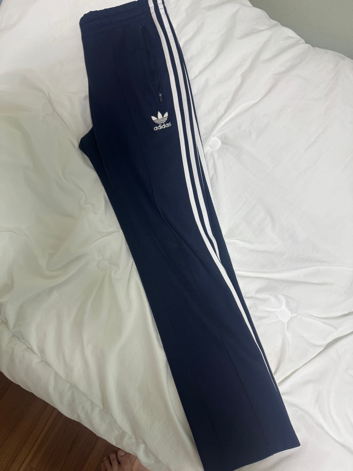아디다스 유로파 트랙팬츠 네이비 L 상품이미지4
