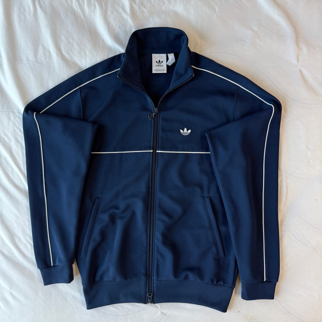 아디다스 네이비 와플 트랙탑 M 상품이미지2