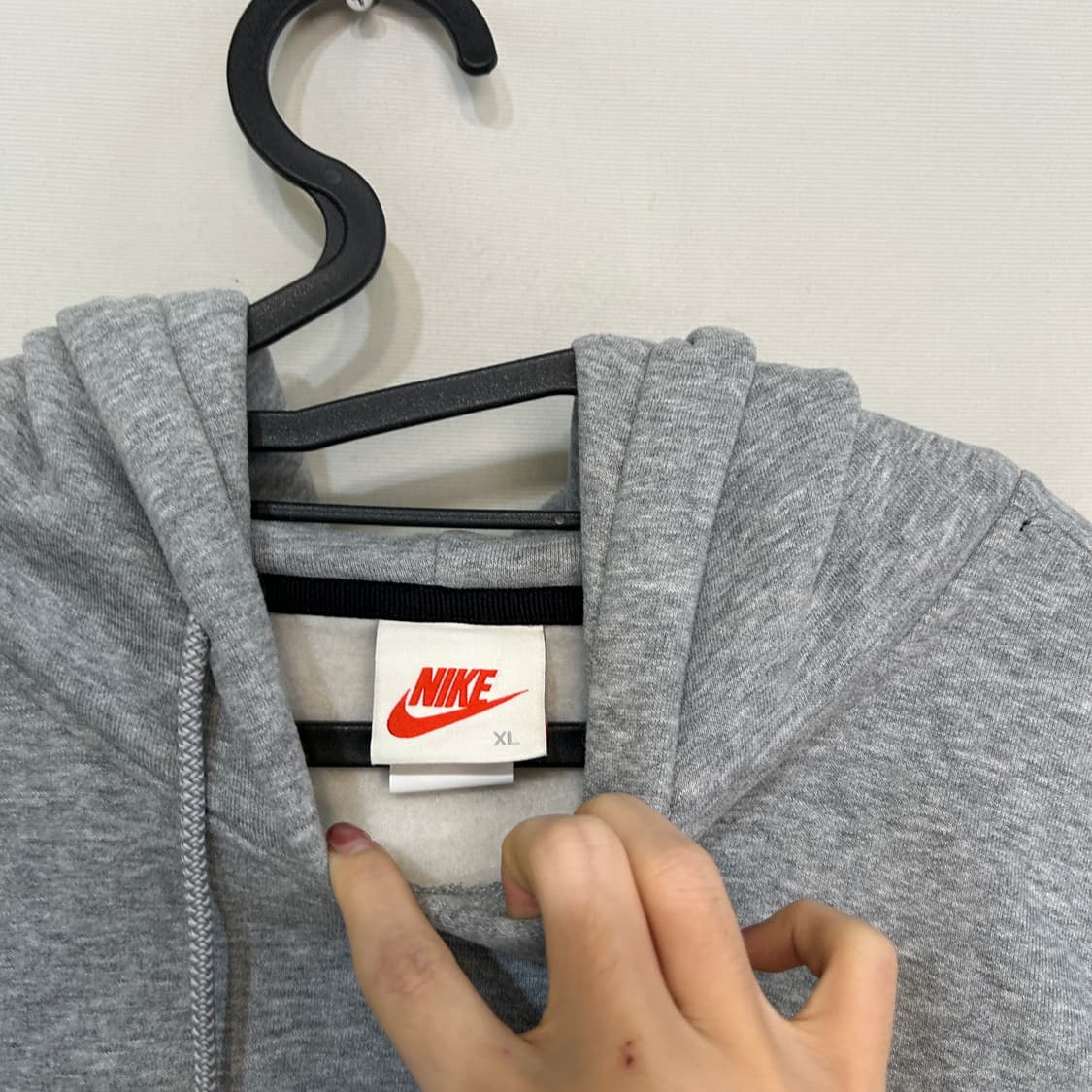 나이키 여성 기모 후드티 상태최상 상품이미지2