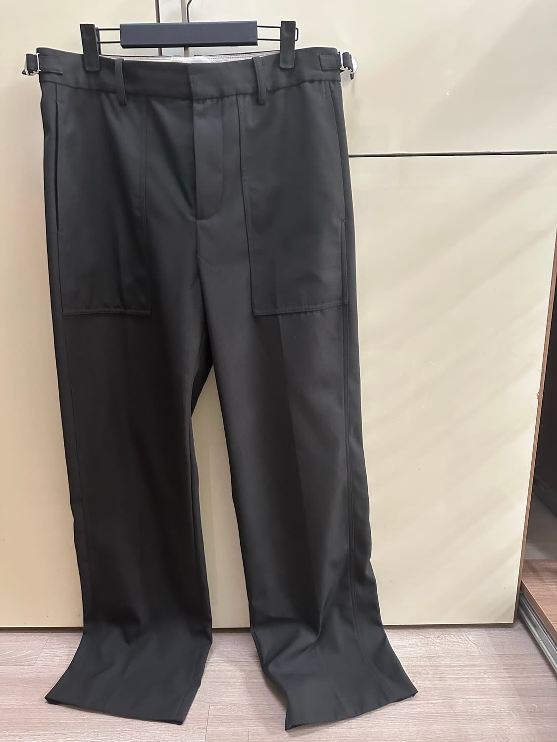 Helmut Lang 헬무트랭 스트레치 수트팬츠 - 번트올리브 (32) 상품이미지1
