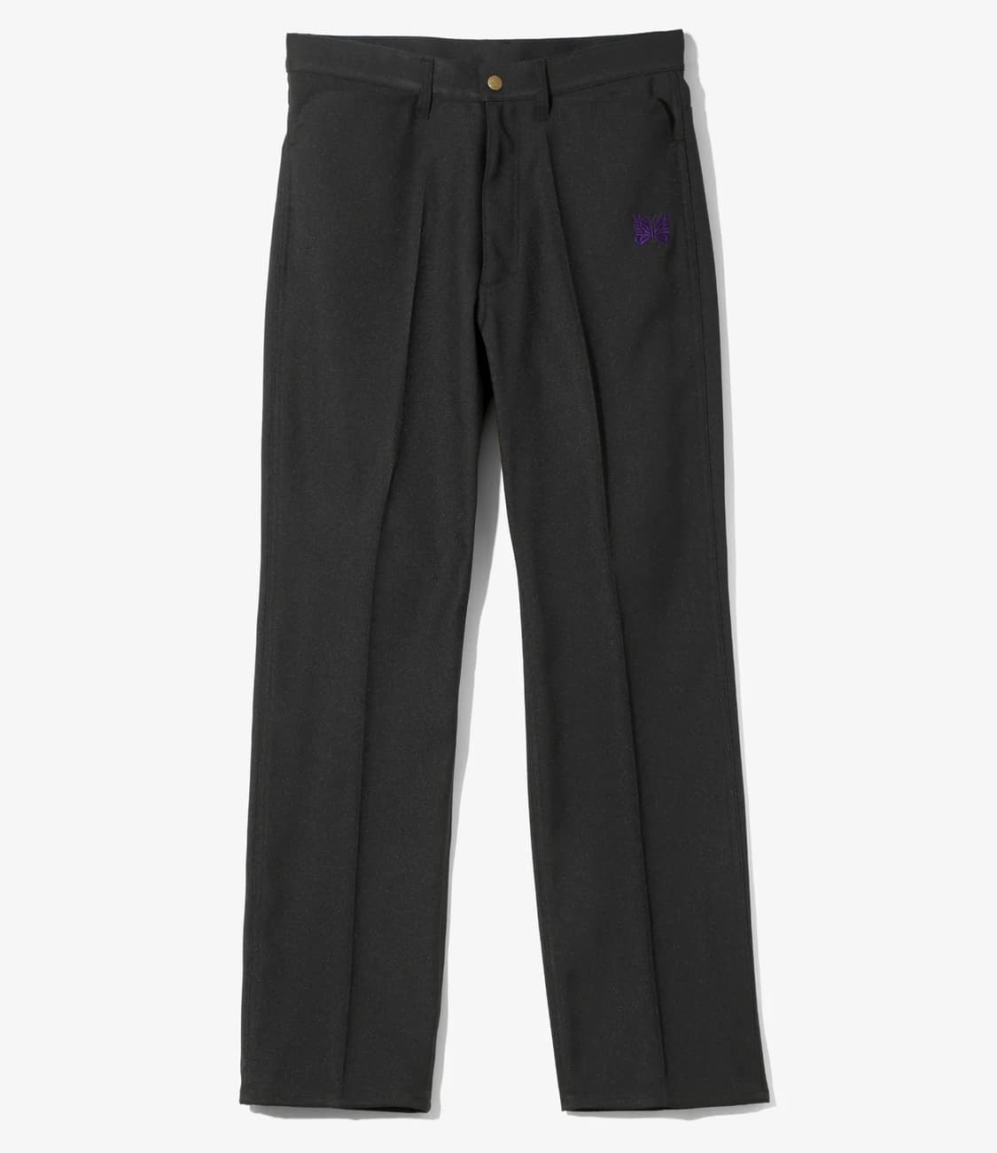 [M]니들스 플레어핏 팬츠 블랙 새상품급 상품이미지1