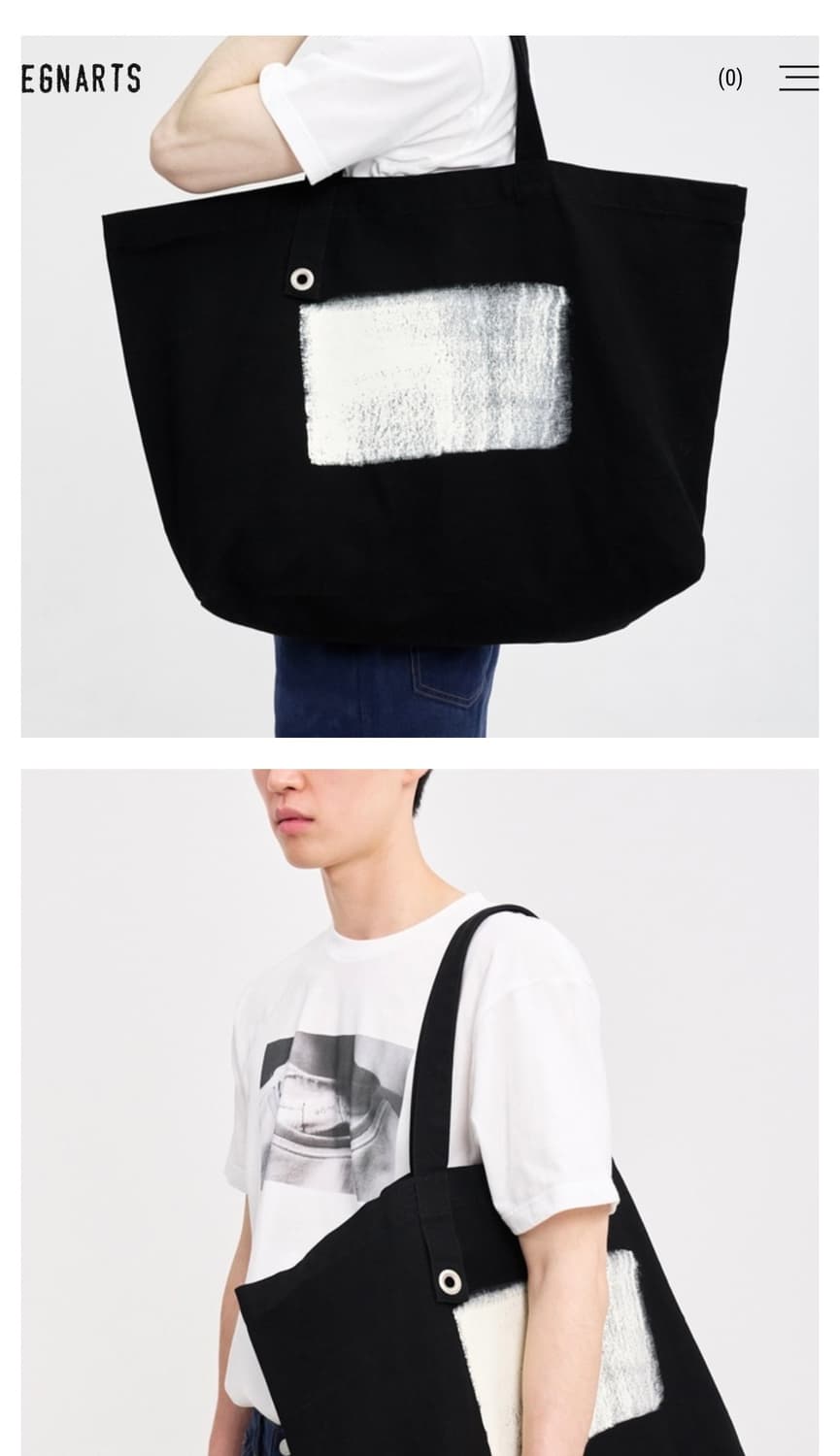 Egnarts 이지앤아트 canvas tote bag 상품이미지2
