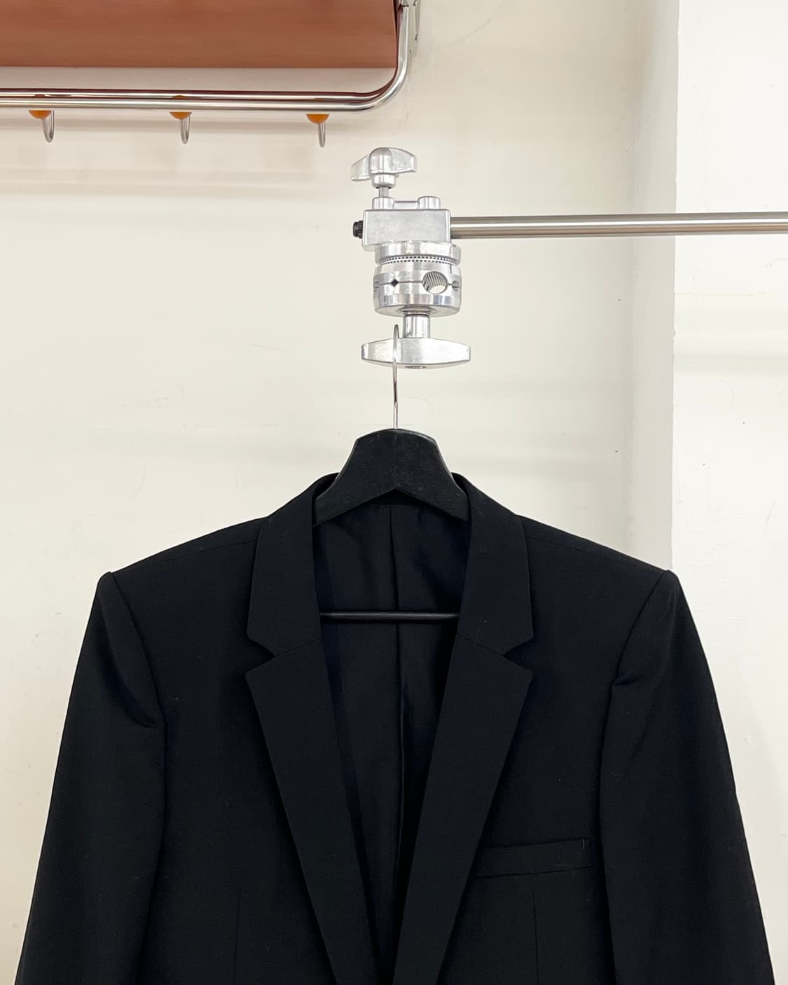 넘버나인 블랙 싱글 버튼 블레이저 상품이미지2