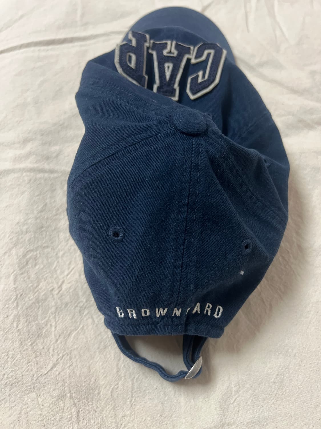 브라운야드/빈티지 로고 캡 네이비/OS 상품이미지2