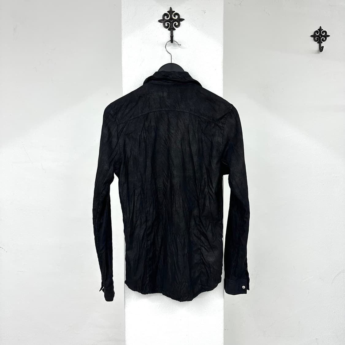 Fuga wrinkle waxed shirts 상품이미지5