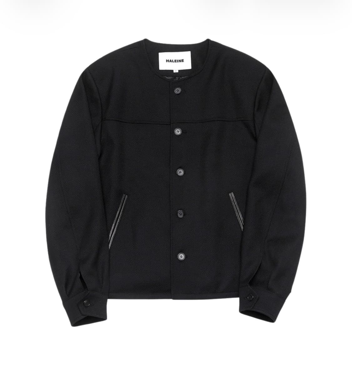 알렌느 라운드 넥 3D 울 블레이저 자켓  상품이미지1