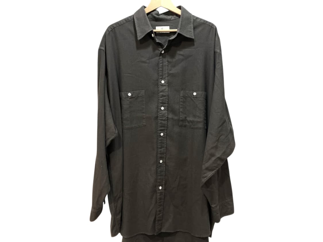 헤릴 HERILL 코튼 캐시미어 워크셔츠 상품이미지5