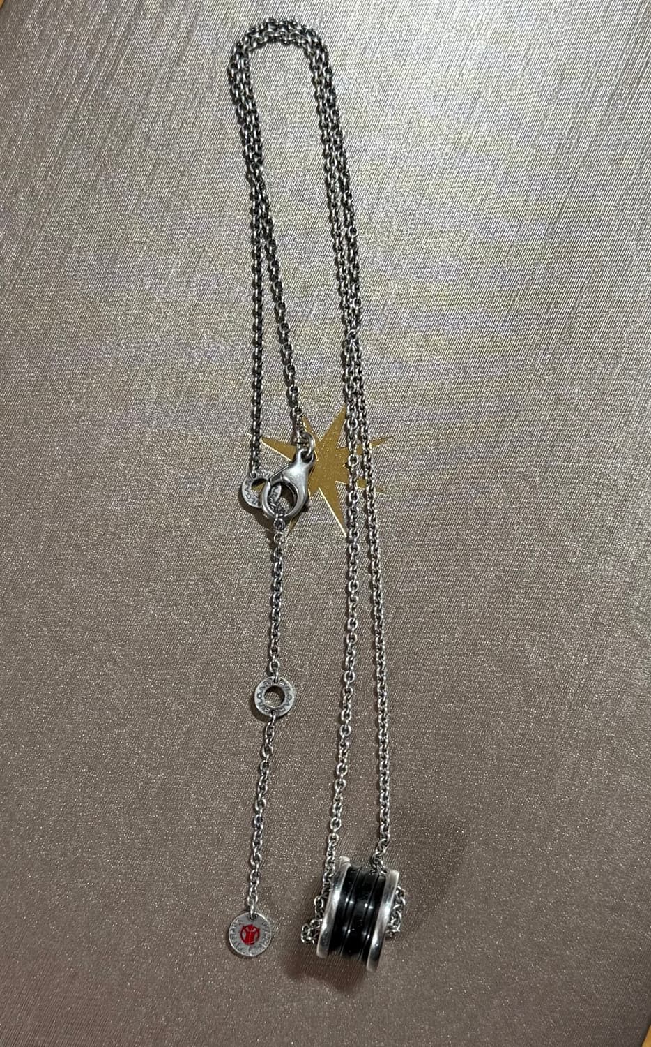 정품 불가리 세이브더칠드런 목걸이 (연장) 상품이미지5