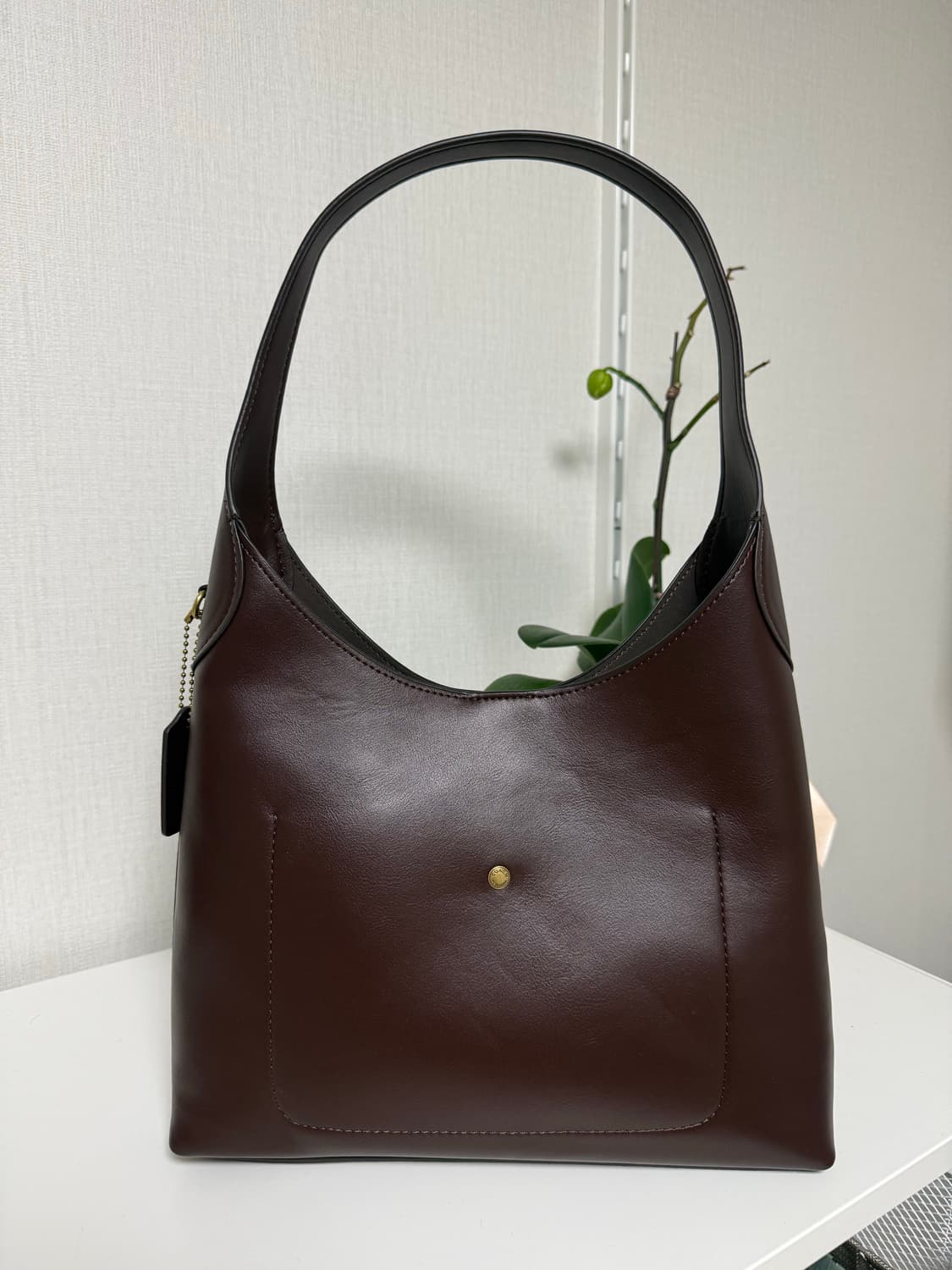 코치 브루클린 숄더 백 28 브라운 상품이미지2