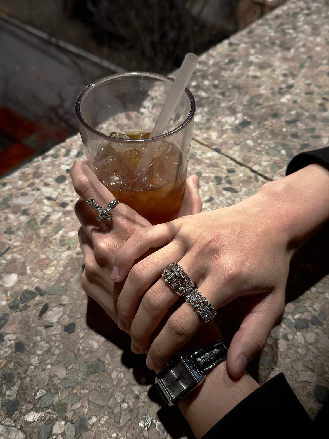 Bold the cross cubic ring 상품이미지9