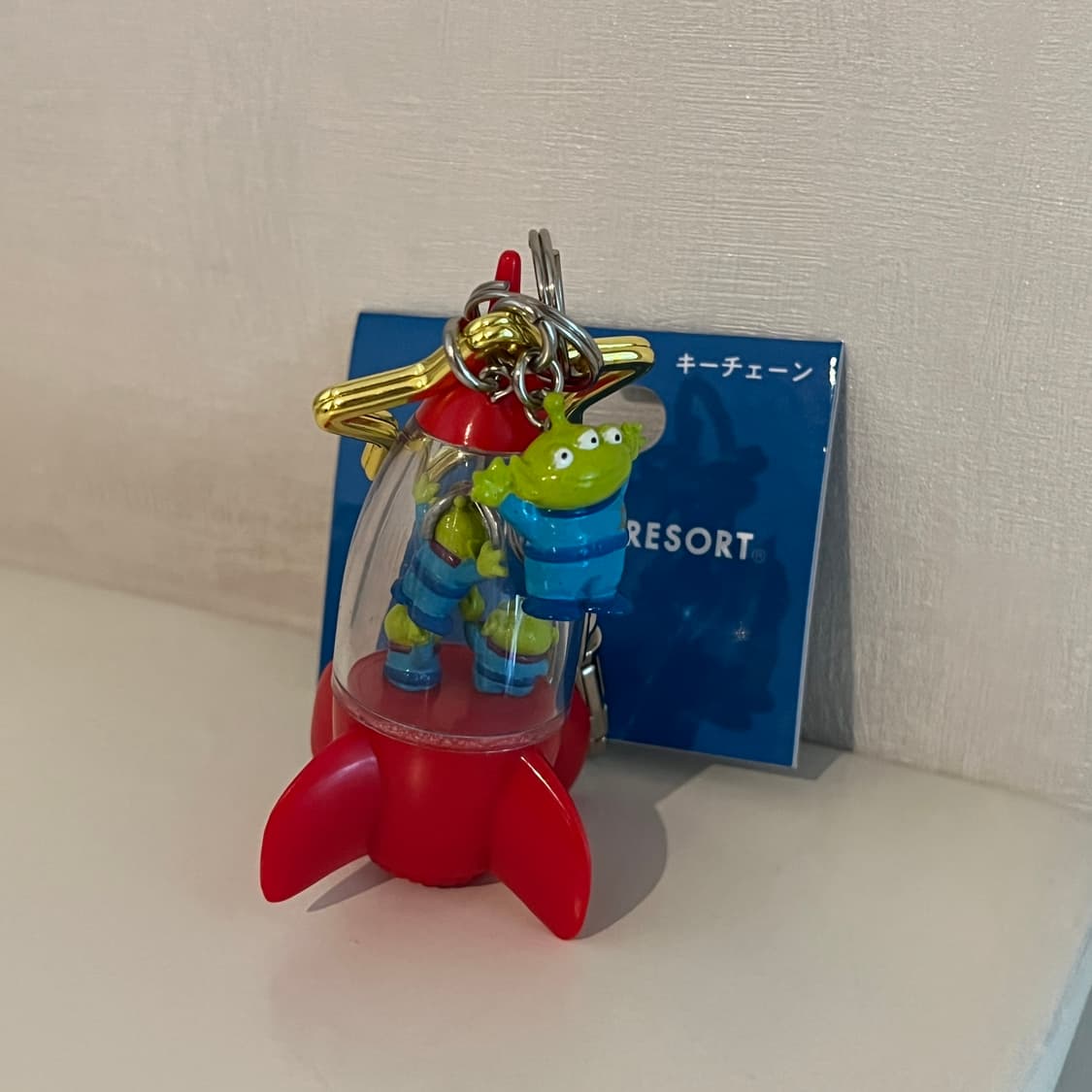 도쿄디즈니리조트 토이스토리 알린 우주선 키링 상품이미지2