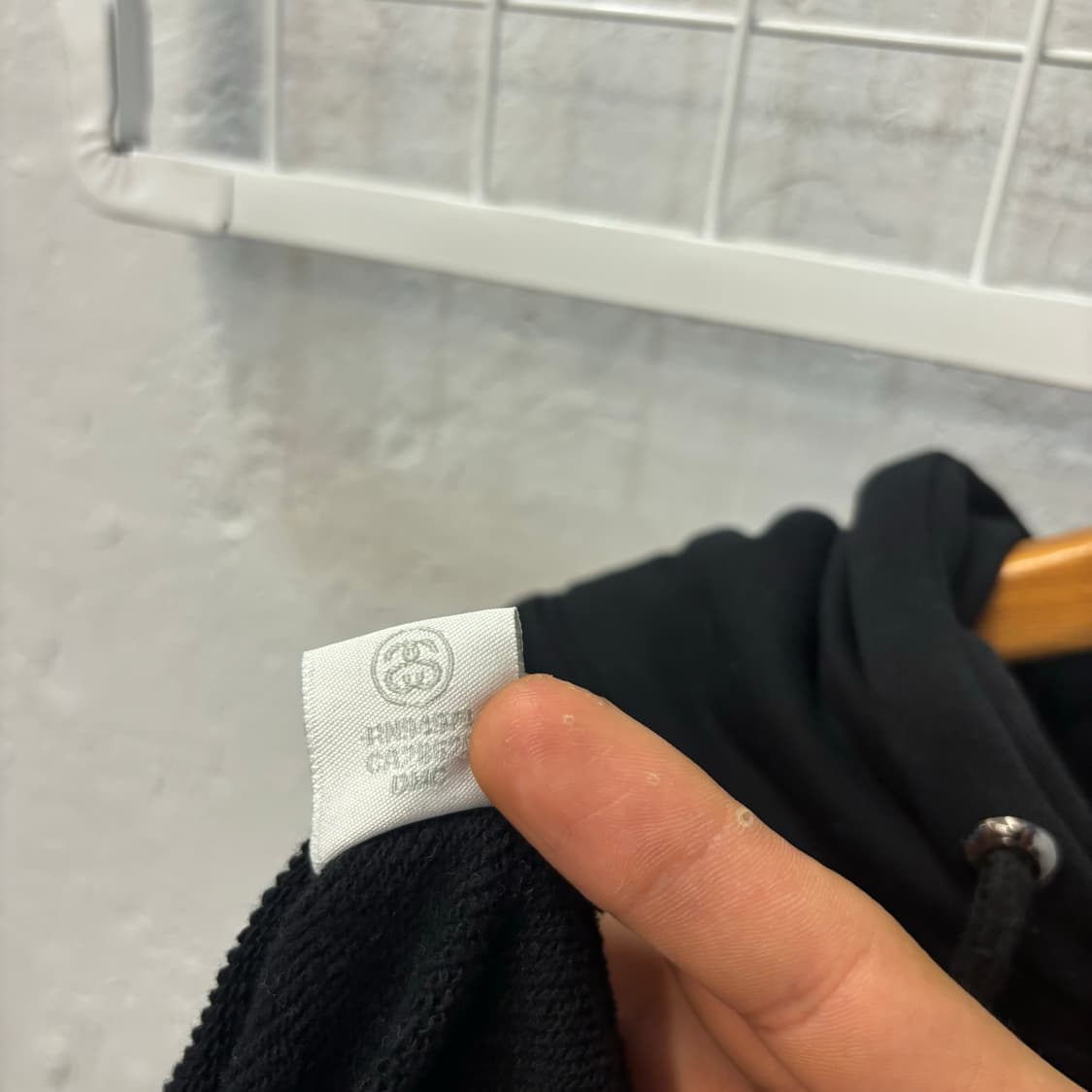 스투시 X BEEN TRILL 8볼 월드투어 블랙 후드티 M 상품이미지10