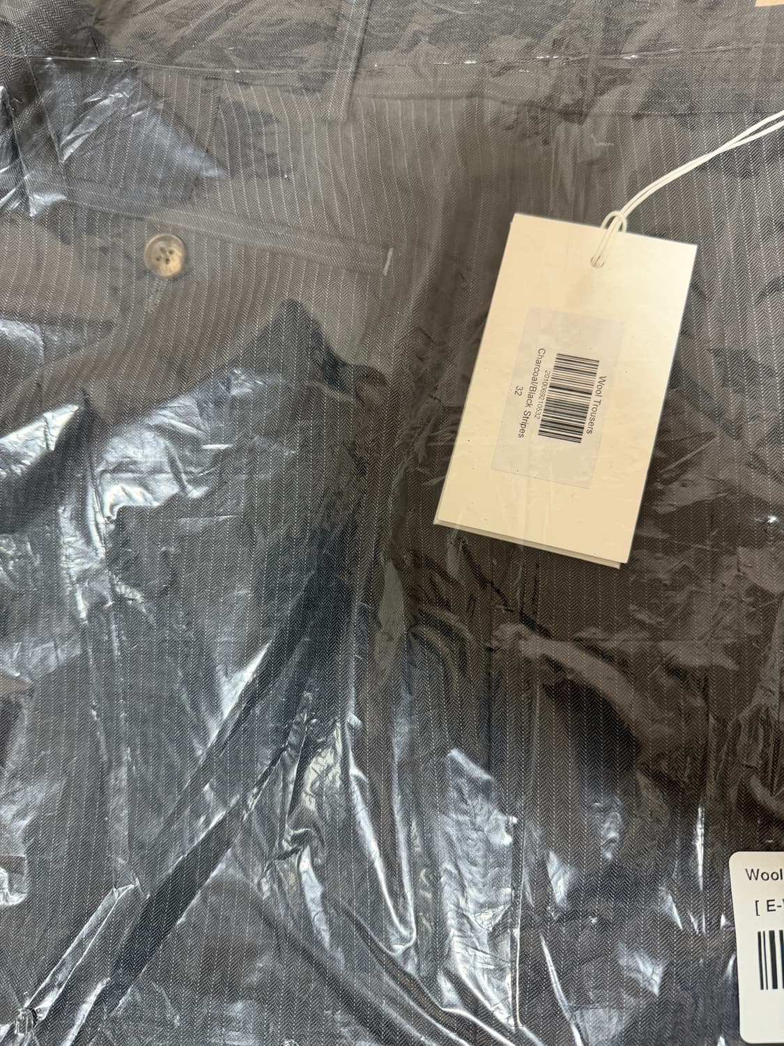 자운드 스트라이프 울 트라우저 상품이미지5