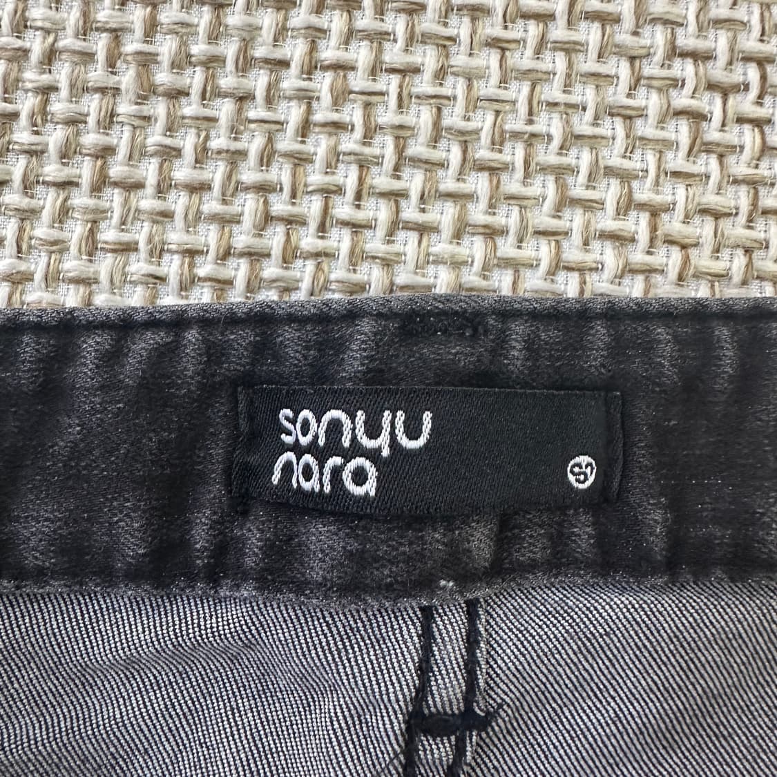 3 빈티지 5부 청 반바지 0423D 상품이미지2