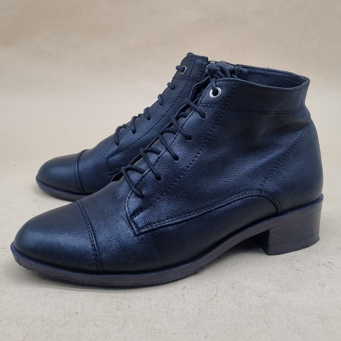 닥스 레더여성워커235 굽4 상품이미지1