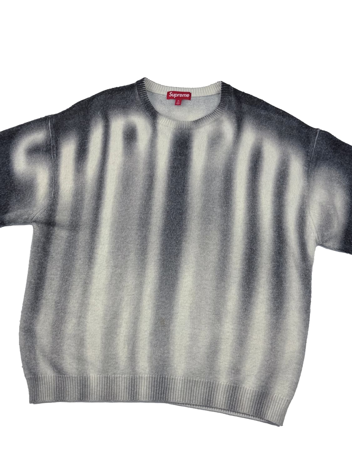 슈프림 블러드 로고 스웨터 블랙 상품이미지4