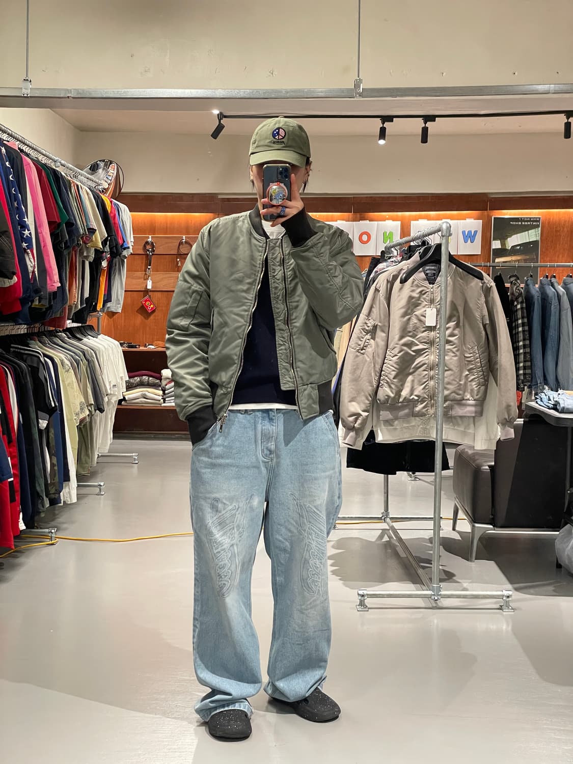 PLAC (ma-1) 항공 점퍼 상품이미지2