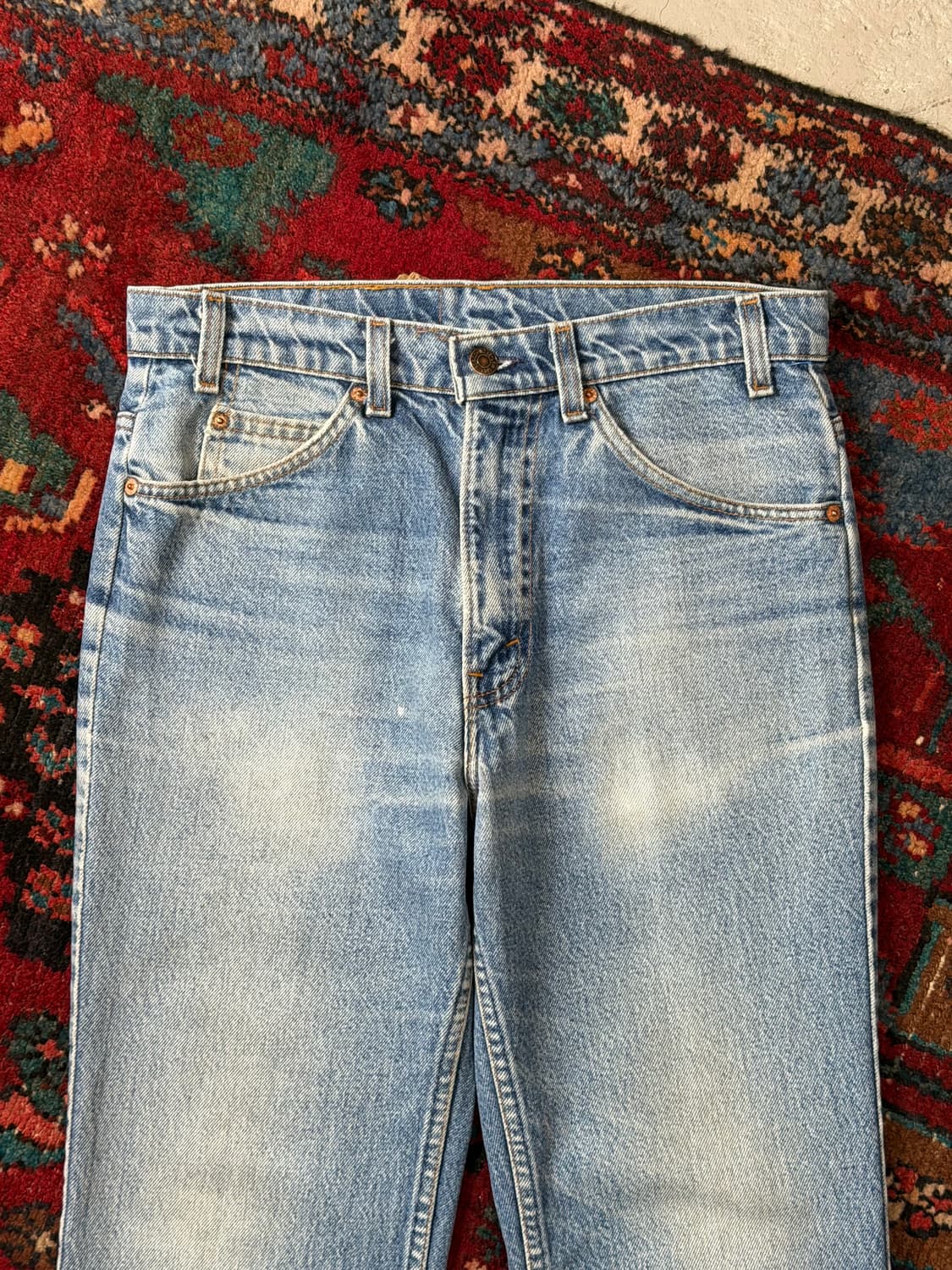 90’s USA 빈티지 리바이스 517 오렌지탭 부츠컷 리바이스 청바지 상품이미지5