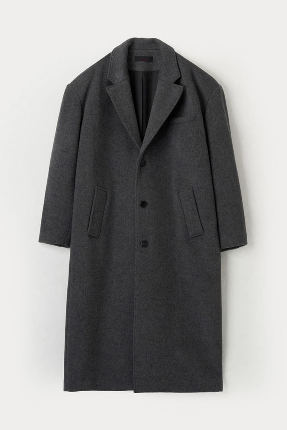 MOSS OVERFIT SINGLE COAT 차콜 2 상품이미지1