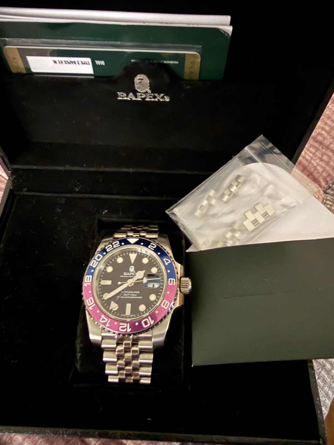 베이펙스 펩시 시계 판매합니다 상품이미지1