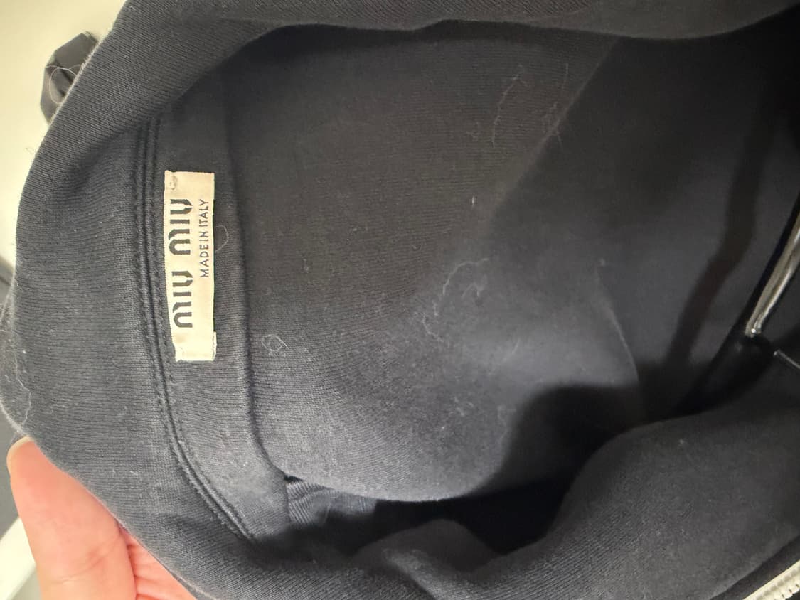 MiUMiU 집업져지 상품이미지4