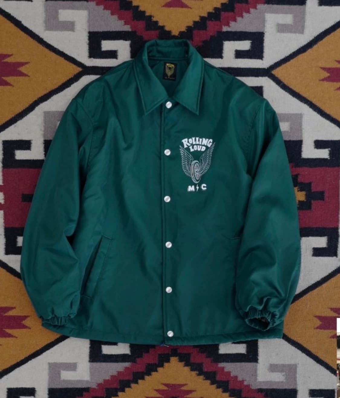 롤링라우드 코치자켓 그린 2사이즈 상품이미지1