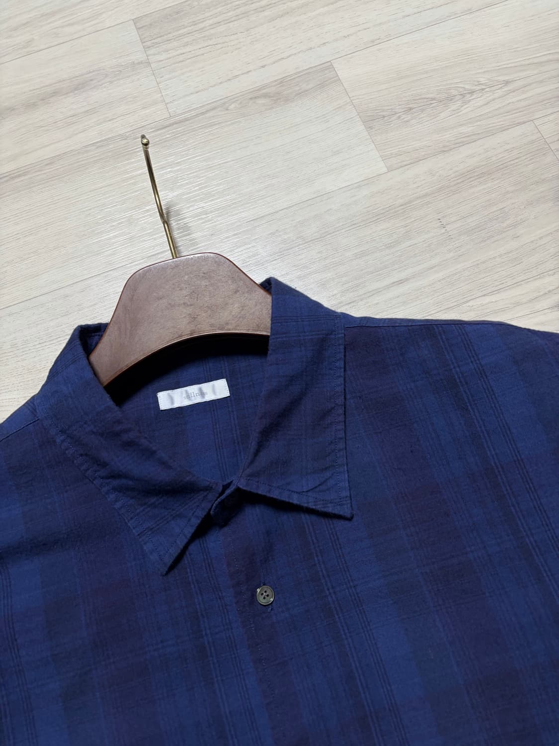 스틸네스 마드라스 체크 셔츠 2사이즈 판매 상품이미지2