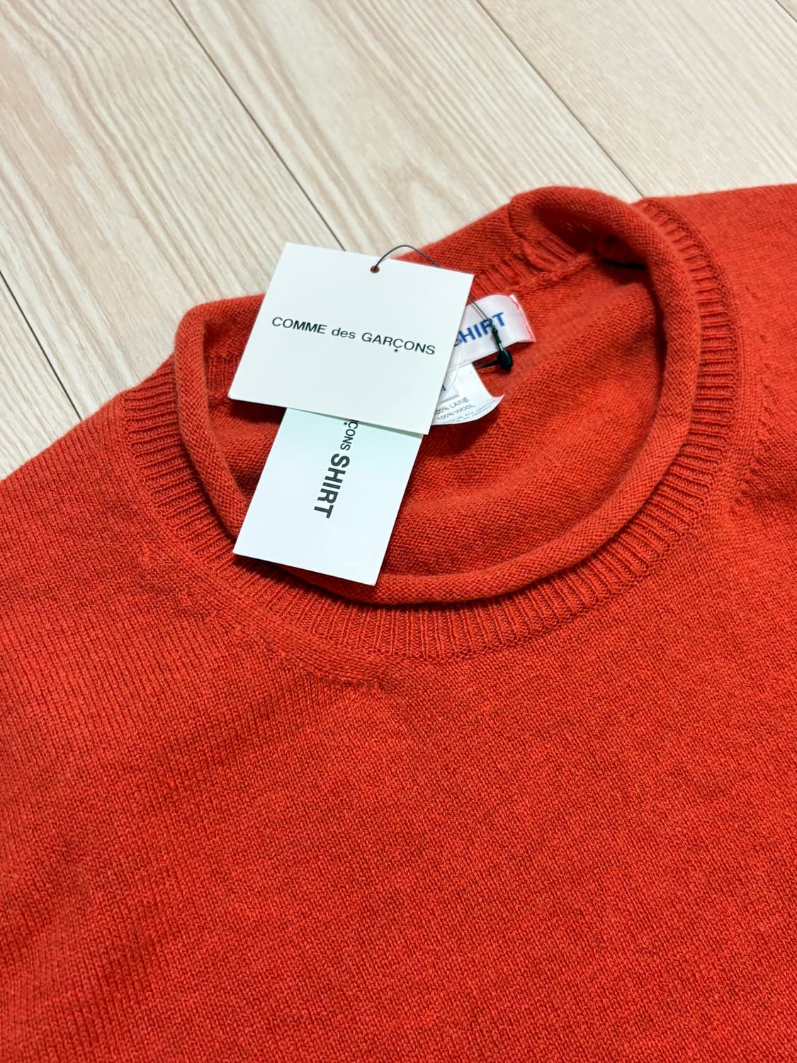꼼데가르송셔츠 롤드햄 니트 상품이미지2