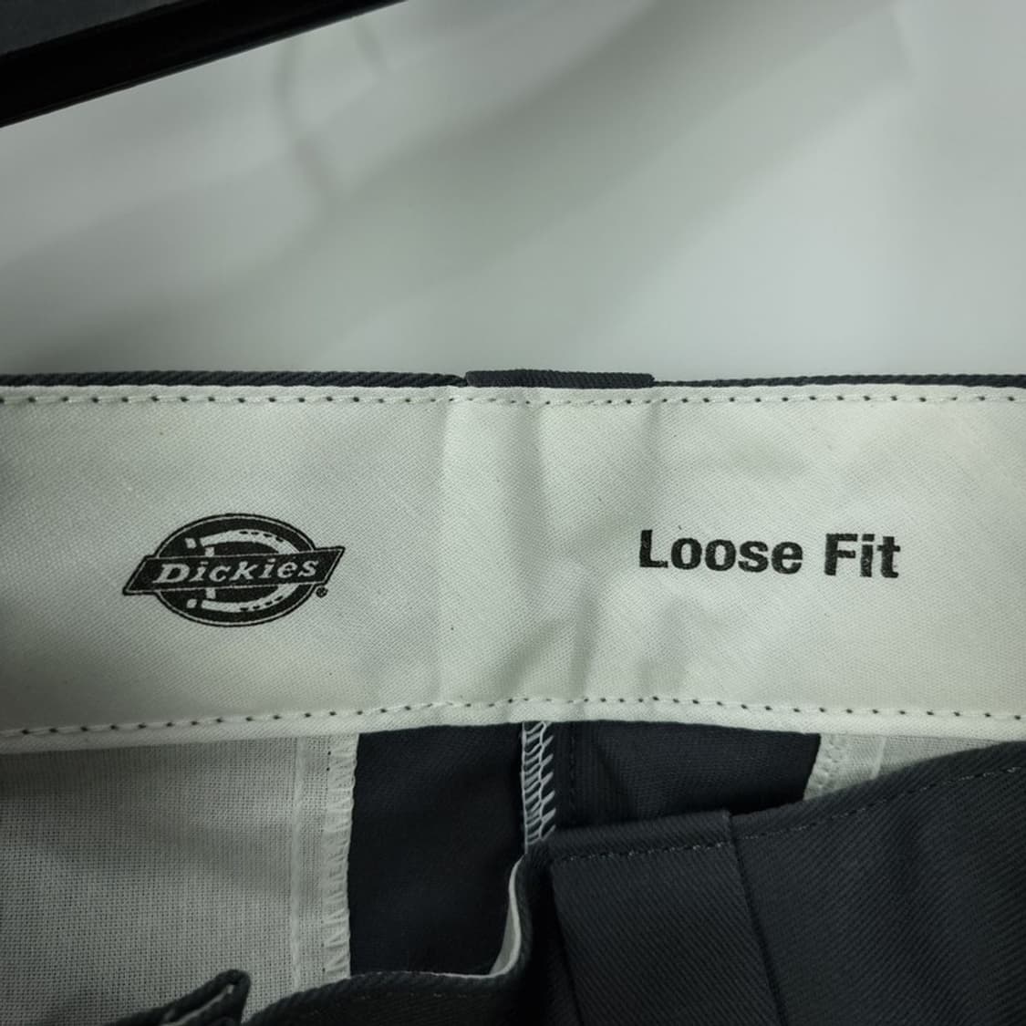 [디키즈] 로고 패치 더블니 와이드 워크 팬츠 그레이 M19457 상품이미지8