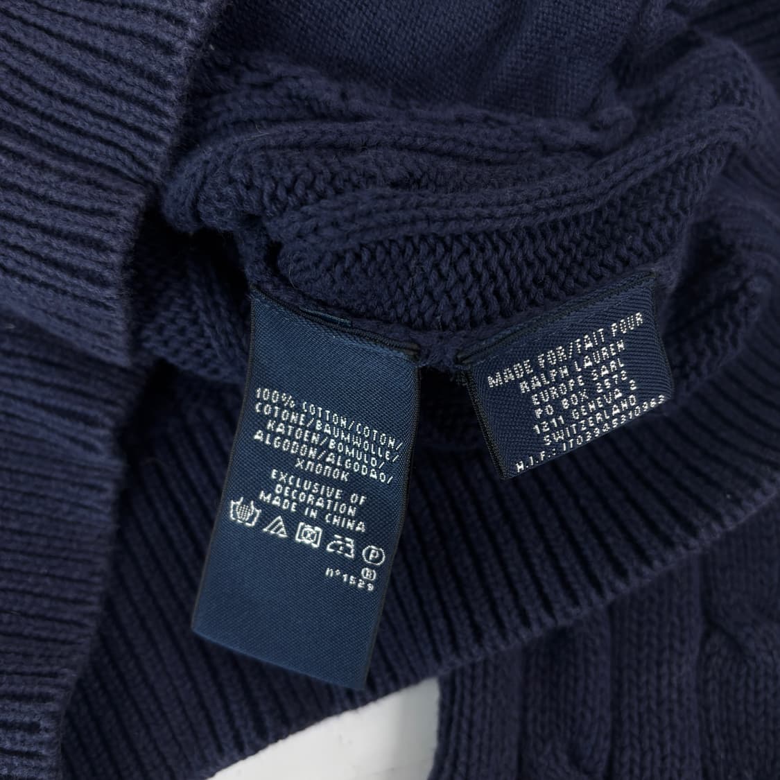 폴로 니트 집업 상품이미지6