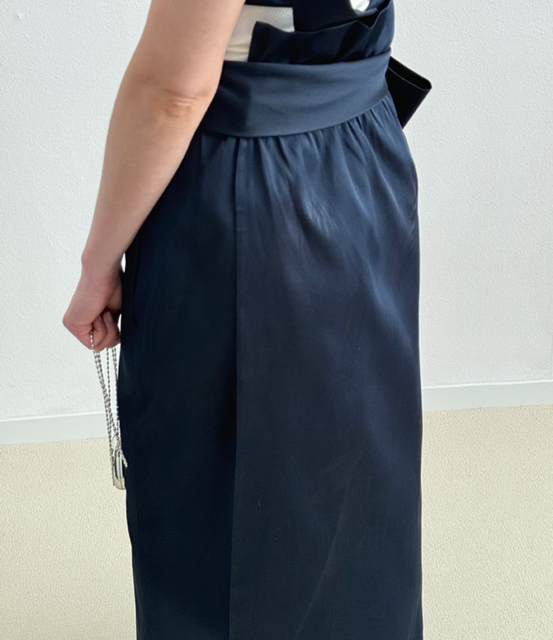 3.1 Phillip Lim 필립림 스퀘어넥 원피스 (navy) 상품이미지9