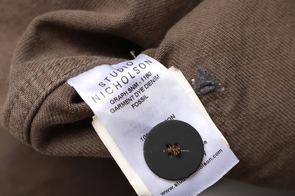 [L] 스튜디오 니콜슨 포인티드 칼라 데님자켓 상품이미지4