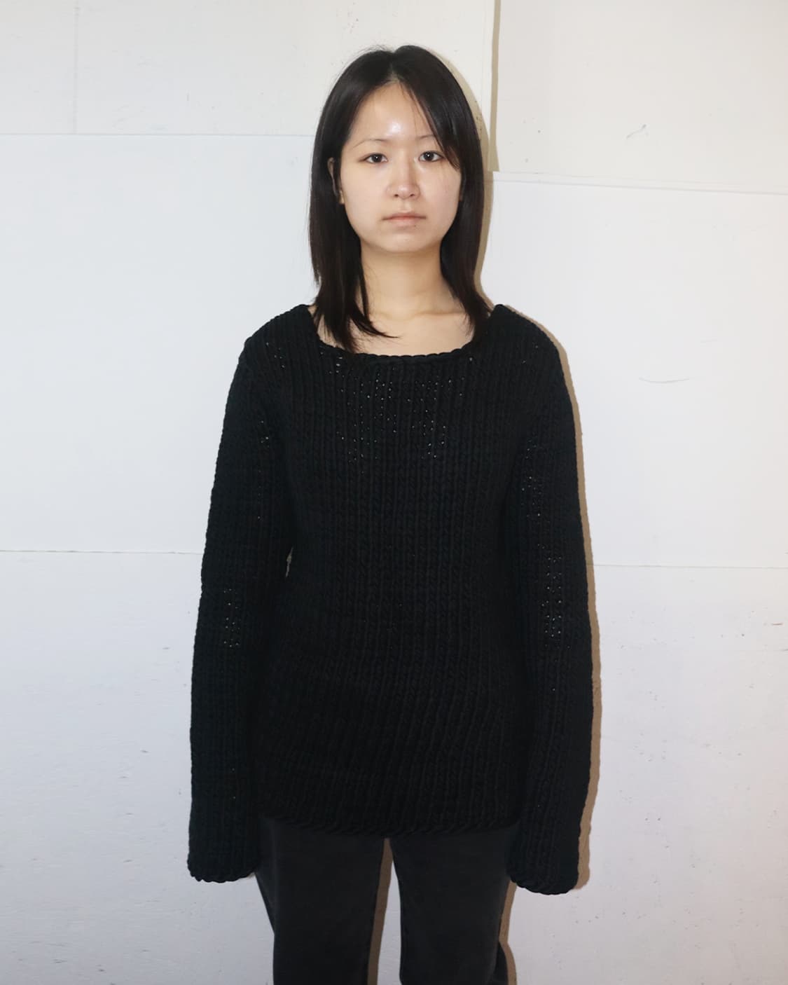 돌체앤가바나 오버사이즈 청키 니트 상품이미지1