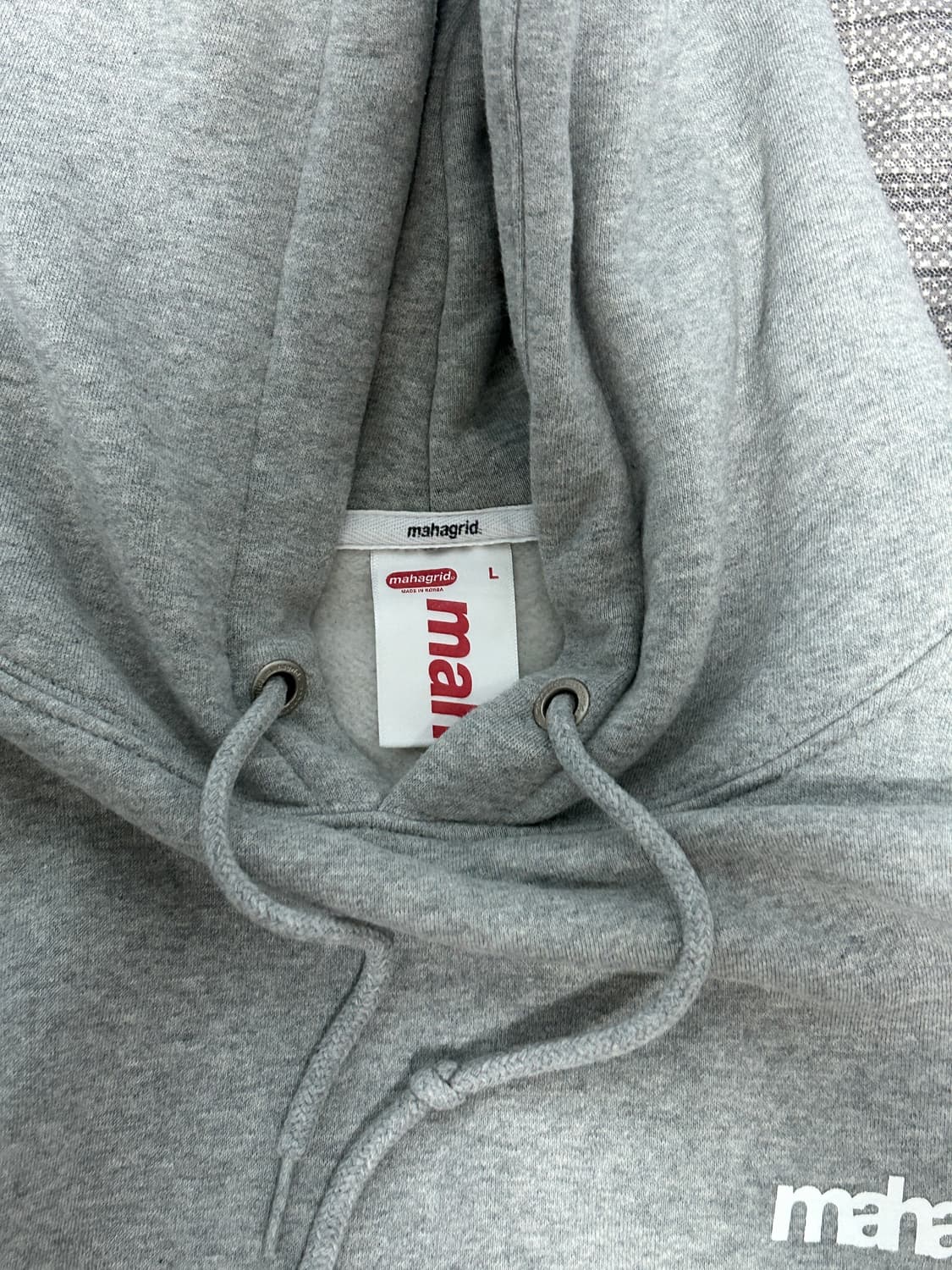 마하그리드 그레이 후드 L 상품이미지3
