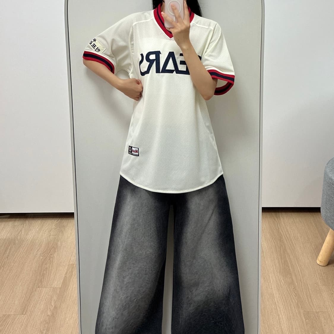두산 베어스 박세혁 마킹 올드 레트로 홈 유니폼 105 상품이미지1