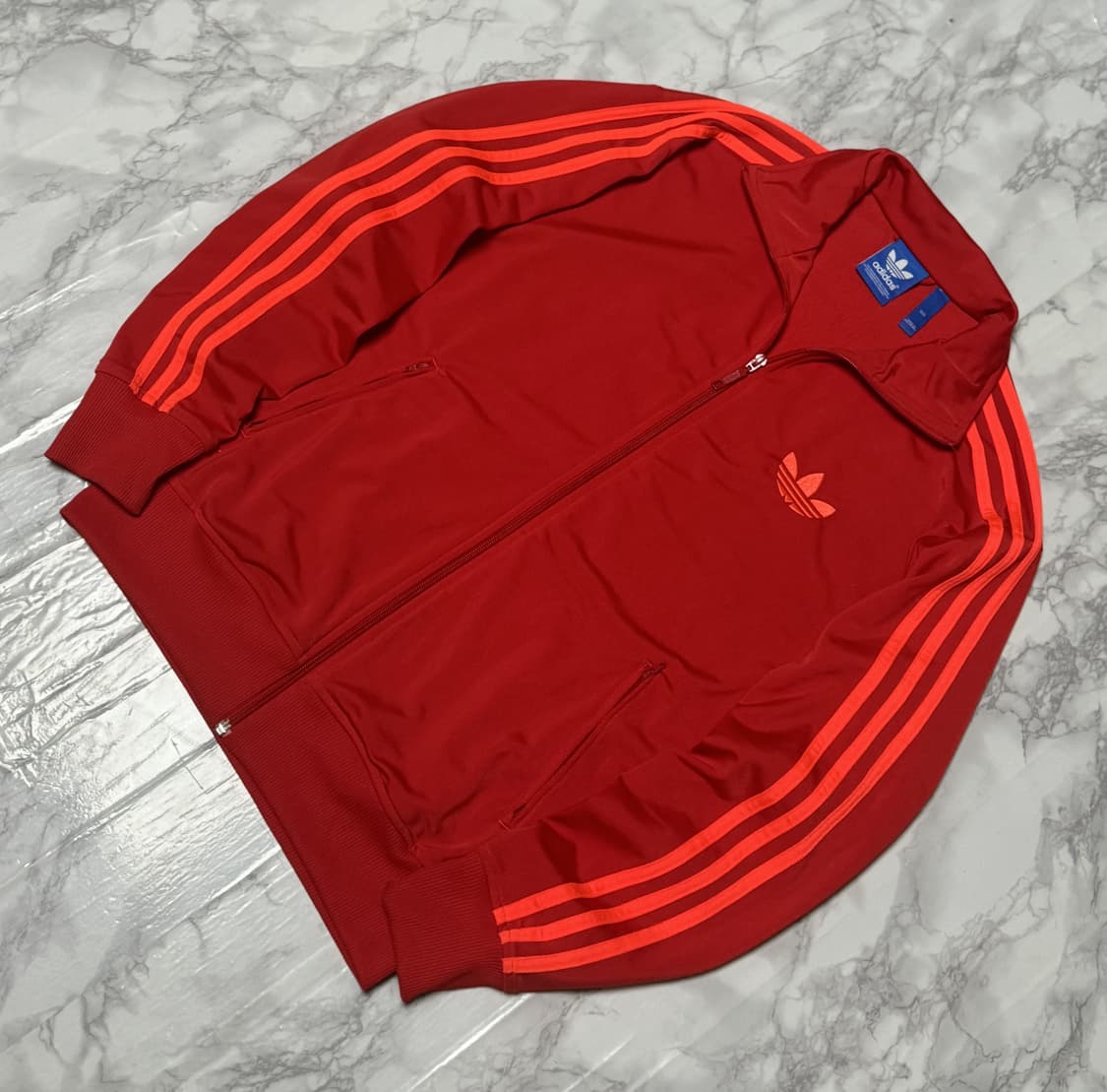 아디다스 삼선 파이이버드 트레이닝 져지 자켓 상품이미지3