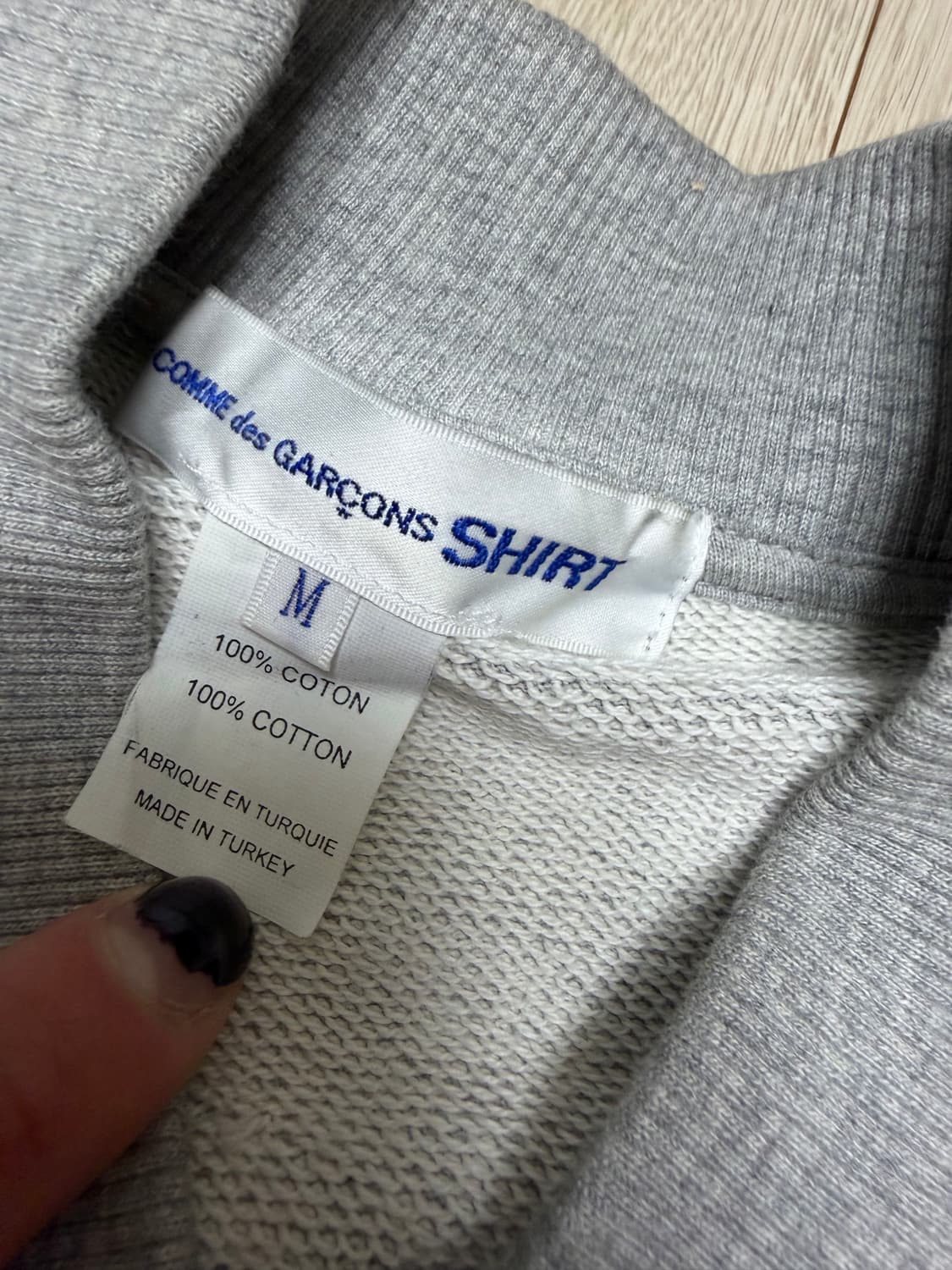 꼼데가르송 셔츠 카우스  집업 상품이미지3