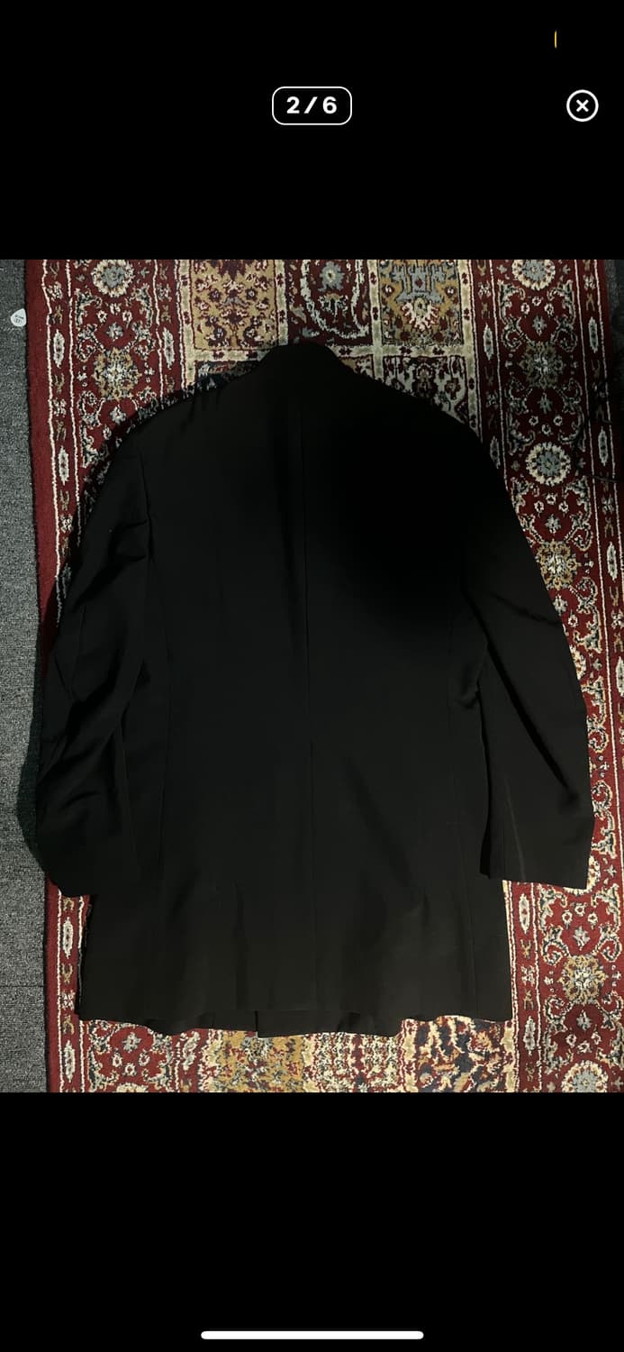 Comme des garcons 테일러드 스탠카라 코트 자켓 상품이미지3