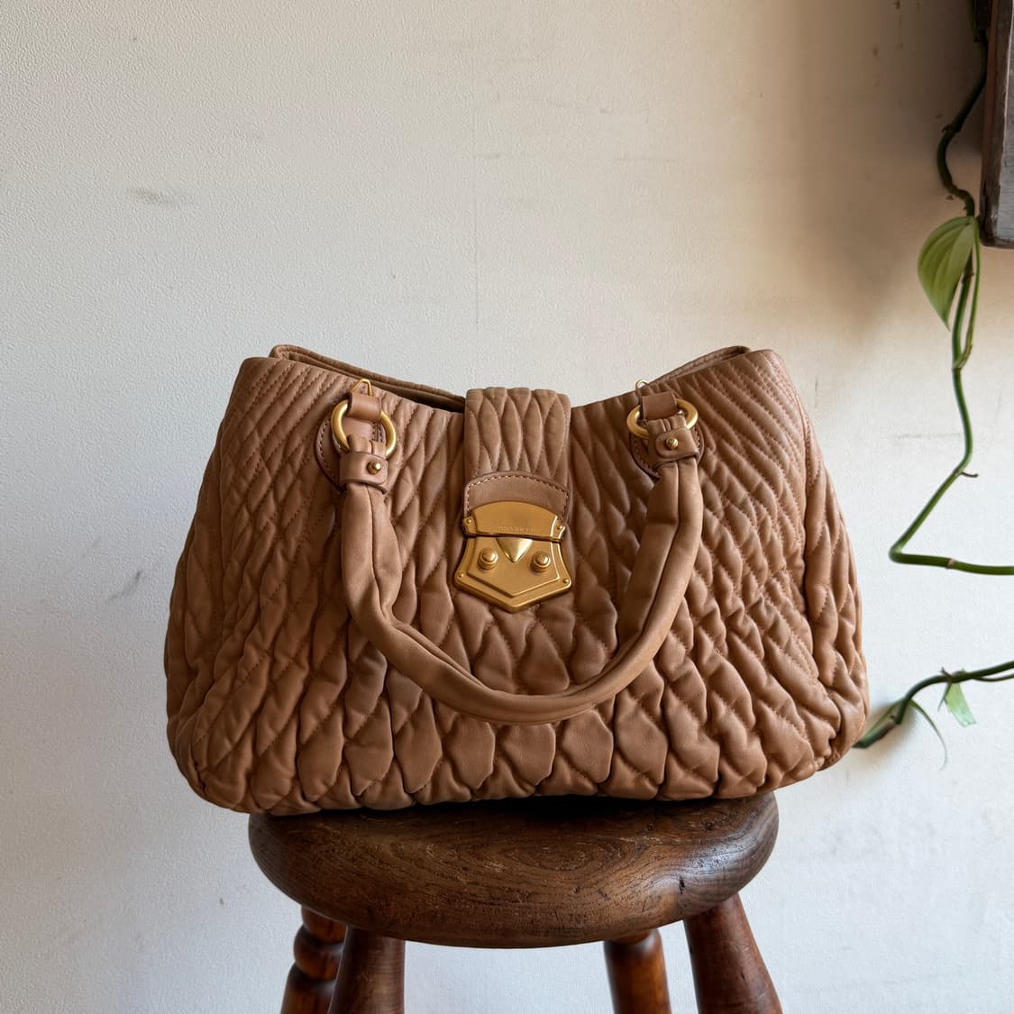 Nina Ricci Monica brown tote bag 상품이미지1