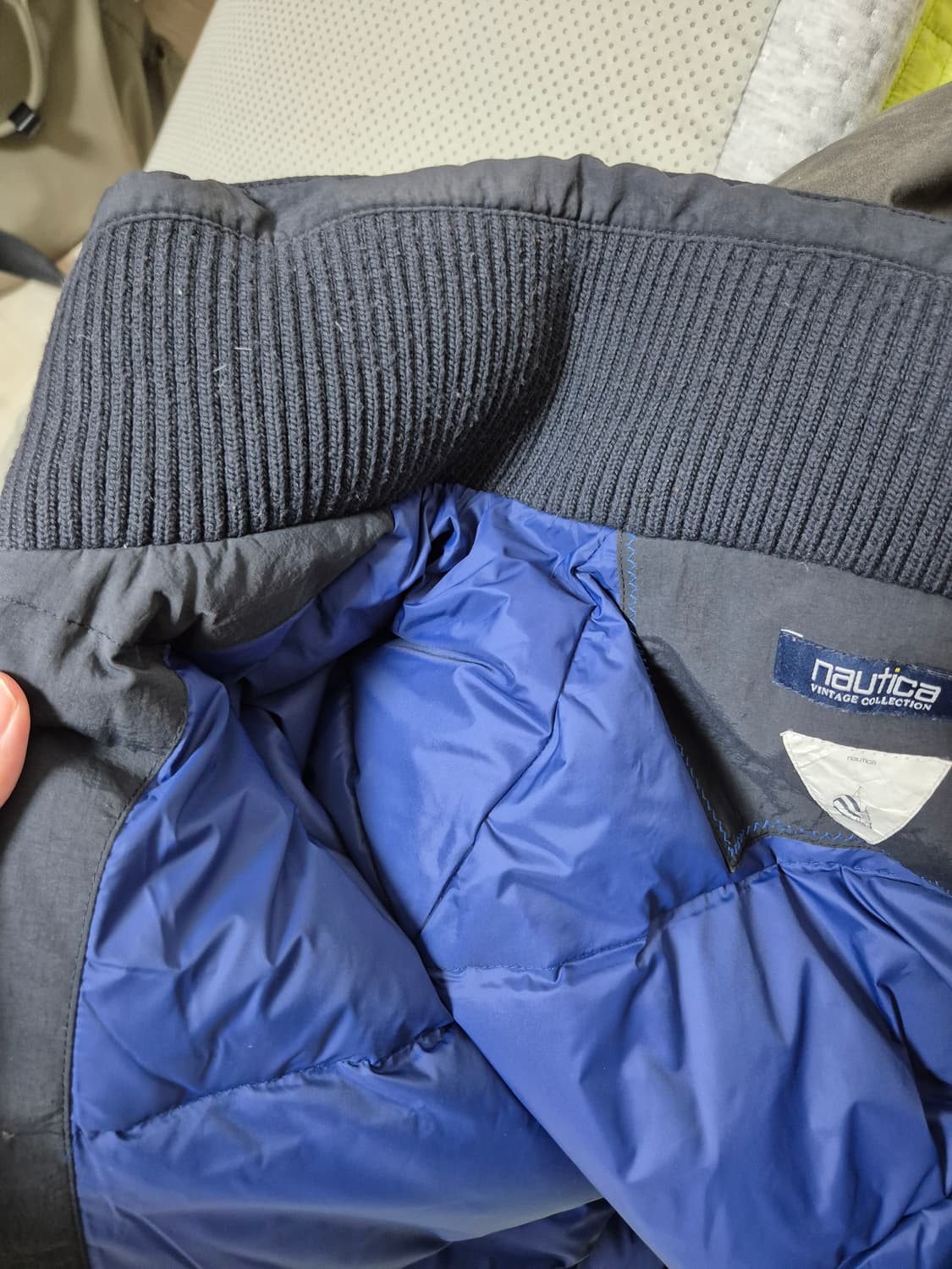 83플래그 요트 다운 파카(다크네이비) m 95사이즈 팝니다. 상품이미지5