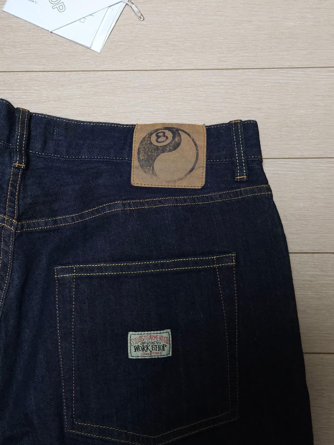 (34) 아워레가시 스투시 워크컷 셀비지 데님 팬츠 상품이미지5