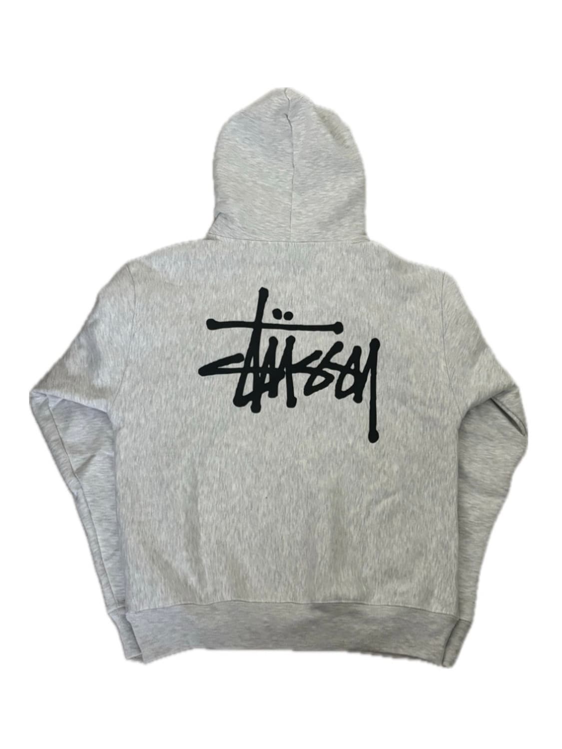 스투시 베이직 후드티 애쉬헤더 s 상품이미지3