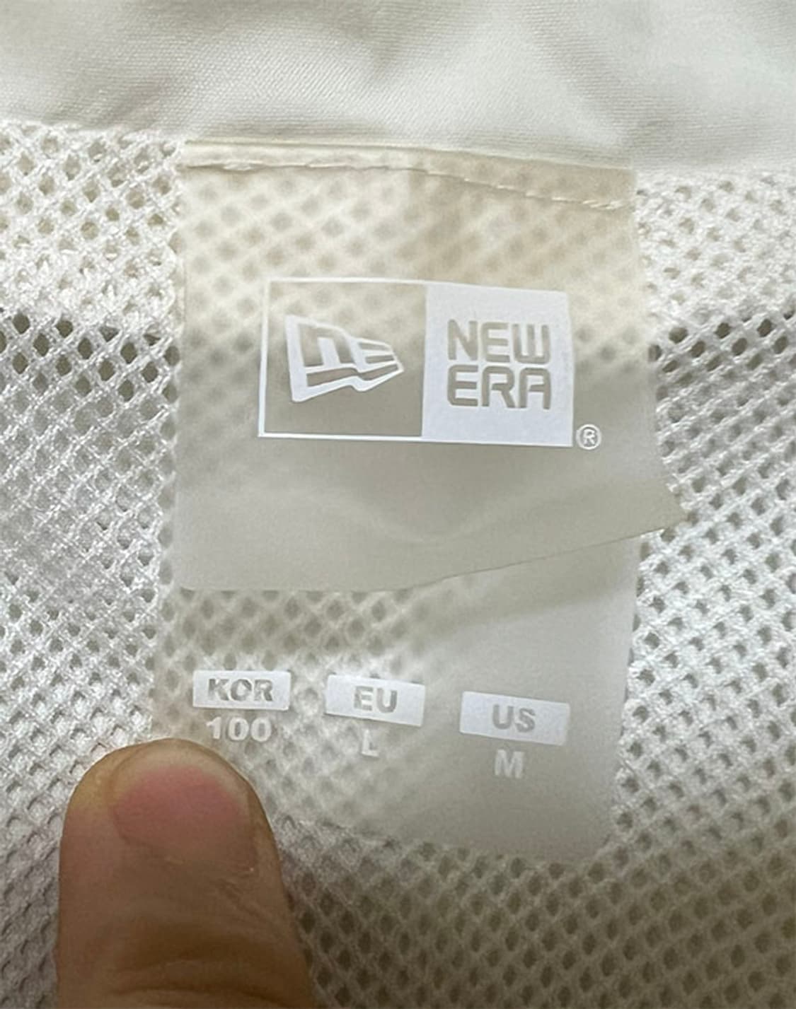 뉴에라 NE TECH 우븐 반집업 아노락 바람막이 춘추 새상품 L 100 상품이미지3