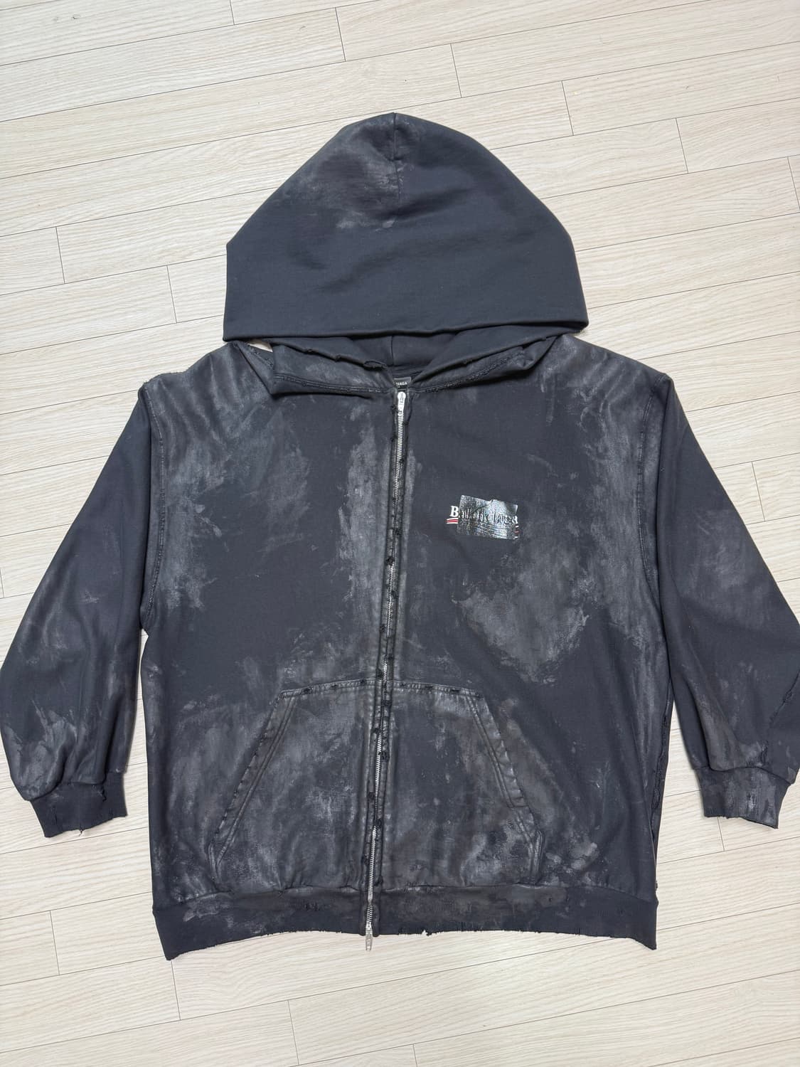 발렌시아가 더티 개퍼 후드집업 상품이미지1