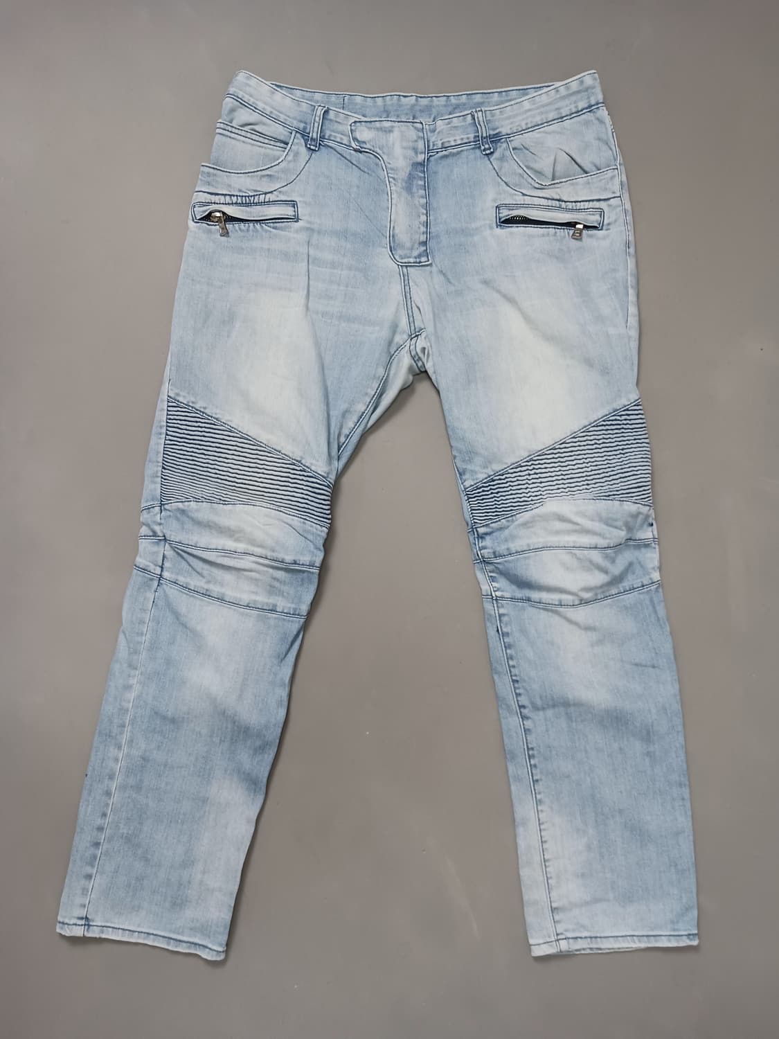 [36] 발망 연청 바이커진 청바지 상품이미지1